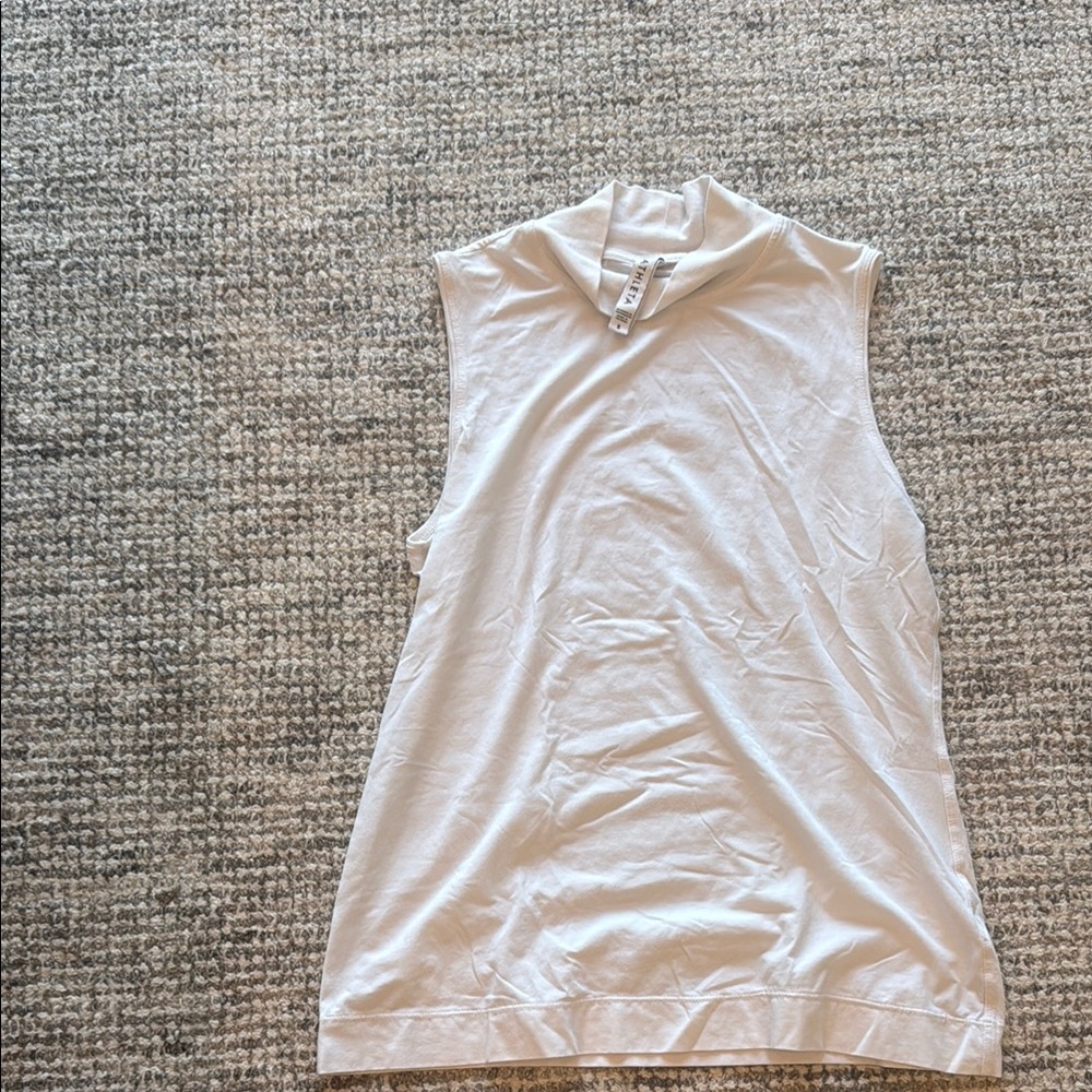 ATHLETA Sleeveless White Top